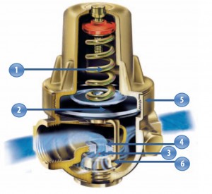 Pressure Reducing Valve Cutaway
